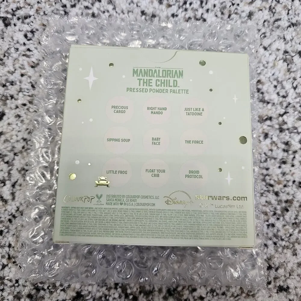 ColourPop x Star Wars The Mandalorian The Child Pressed Powder Palette NIB